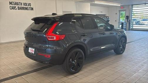 Denim Blue 2026 Volvo XC40 Black Edition Ultra, B5 AWD Gas (mild hybrid)