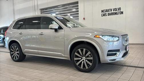 Silver Dawn Metallic 2024 Volvo XC90 B6 Plus Bright Theme 7-Seater