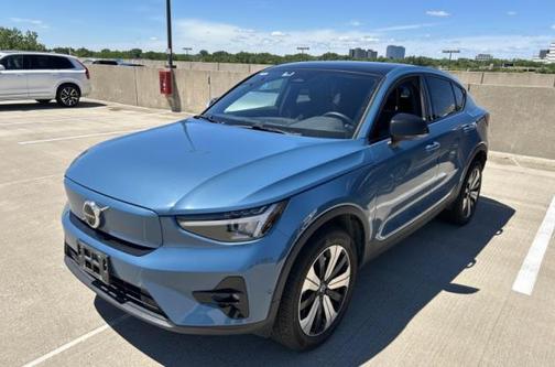 Fjord Blue Metallic 2023 Volvo C40 Recharge Pure Electric Twin Plus