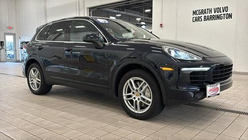 Moonlight Blue Metallic 2015 Porsche Cayenne Cayenne