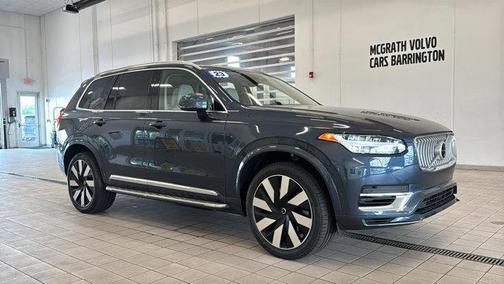Denim Blue Metallic 2023 Volvo XC90 Recharge Plug-In Hybrid T8 Ultimate Bright Theme 7-Seater