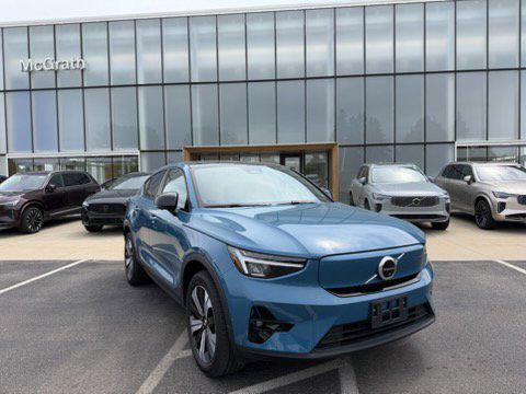 Fjord Blue Metallic 2023 Volvo C40 Recharge Pure Electric Twin Plus