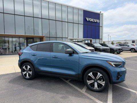 Fjord Blue Metallic 2023 Volvo C40 Recharge Pure Electric Twin Plus