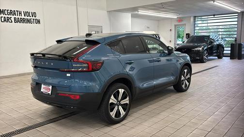 Fjord Blue Metallic 2023 Volvo C40 Recharge Pure Electric Twin Plus