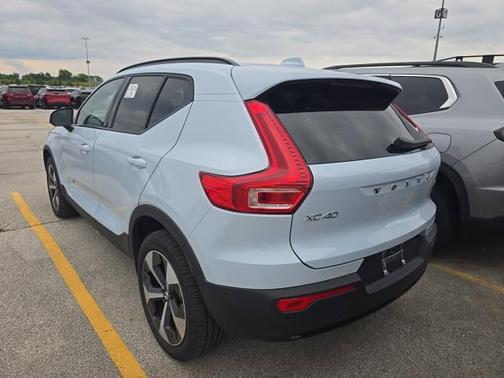 Cloud Blue 2026 Volvo XC40 Plus, B5 AWD Gas (mild hybrid), Dark
