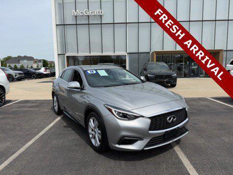 Blade Silver 2018 INFINITI QX30 Luxury