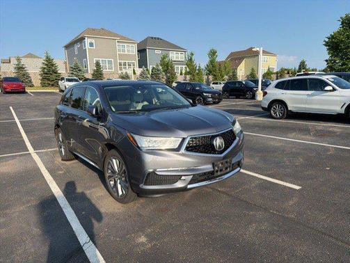 Modern Steel Metallic 2017 Acura MDX 3.5L w/Technology Package