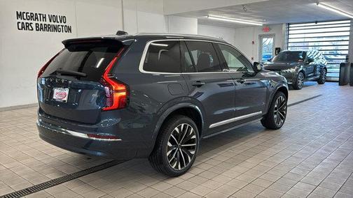 Denim Blue Metallic 2026 Volvo XC90 Plus, B6 AWD Gas (mild hybrid), Gasoline, Bright, 7 Seats