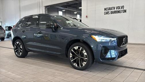 Denim Blue Metallic 2026 Volvo XC60 Plug-In Hybrid Plus, T8 AWD Electric/Gasoline, Dark