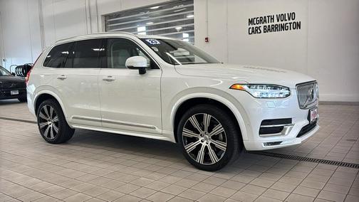 Crystal White Metallic 2023 Volvo XC90 B6 Ultimate 6-Seater
