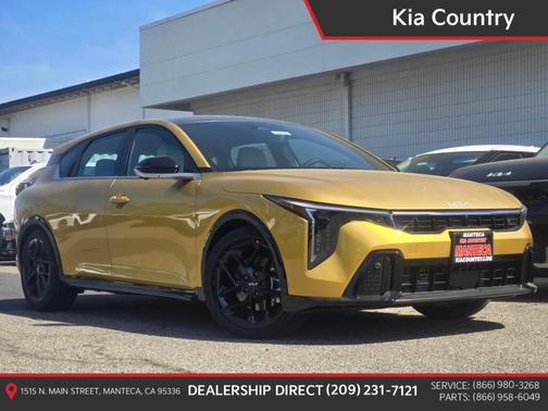 Sparkling Yellow 2026 Kia K4 GT-Line Turbo
