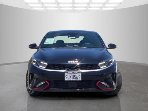 Aurora Black 2023 Kia Forte GT-Line
