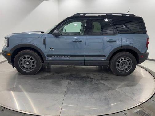 Azure Gray Metallic Tri-Coat 2024 Ford Bronco Sport Outer Banks
