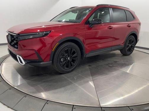 Radiant Red Metallic 2026 Honda CR-V Hybrid Sport Touring AWD