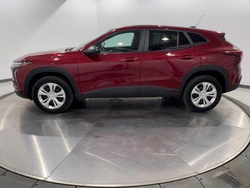 Crimson Metallic 2024 Chevrolet Trax LS