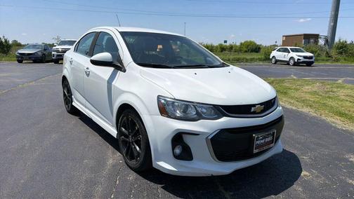 Summit White 2017 Chevrolet Sonic Premier