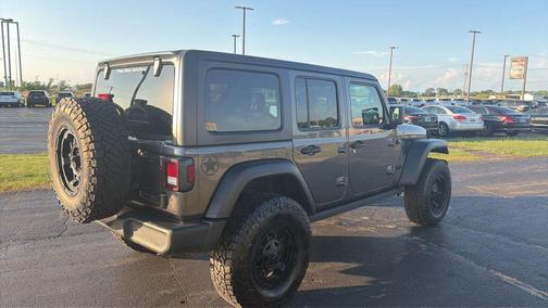 Granite Crystal Metallic Clearcoat 2021 Jeep Wrangler Unlimited Sport