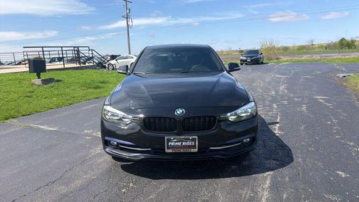 Black 2016 BMW 328 328i Sedan 4D