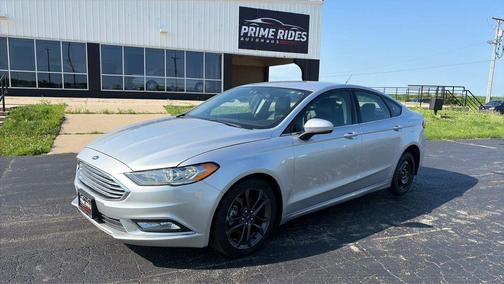 Silver 2018 Ford Fusion SE