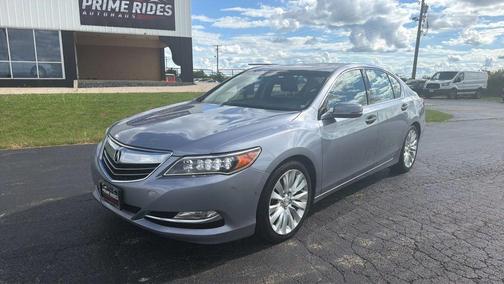 Blue 2015 Acura RLX Technology Package