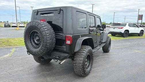 Black 2008 Jeep Wrangler Unlimited Sahara