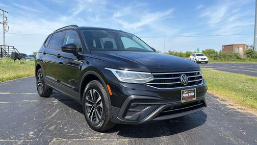 Deep Black Pearl 2022 Volkswagen Tiguan 2.0T S 4MOTION