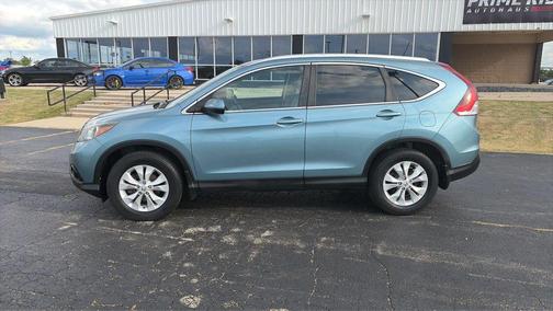 Blue 2014 Honda CR-V EX-L