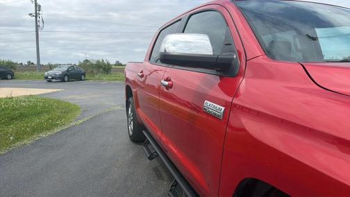 Barcelona Red Metallic 2021 Toyota Tundra Platinum