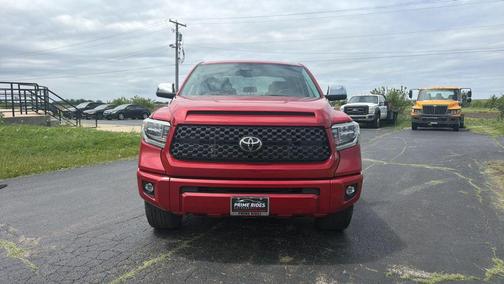 Barcelona Red Metallic 2021 Toyota Tundra Platinum
