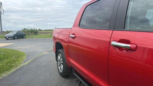 Barcelona Red Metallic 2021 Toyota Tundra Platinum