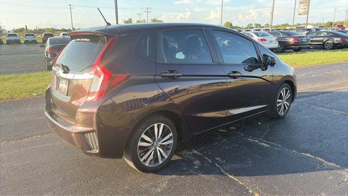 Purple 2015 Honda Fit EX