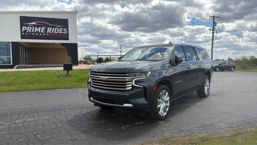 Shadow Gray Metallic 2021 Chevrolet Suburban 4WD High Country