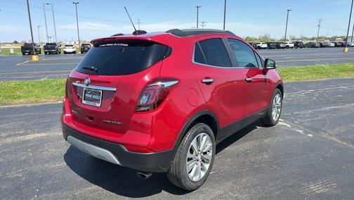 Red 2017 Buick Encore Preferred
