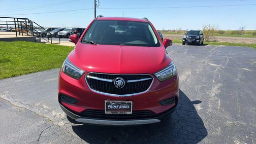Red 2017 Buick Encore Preferred