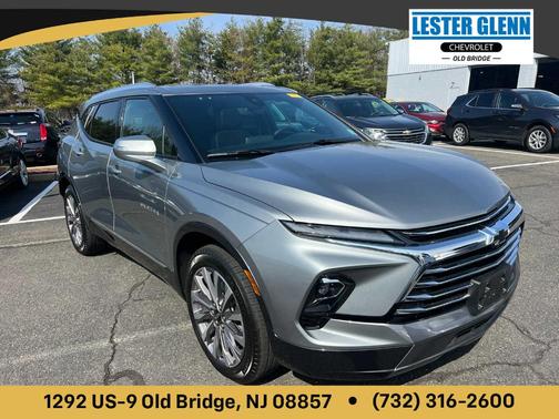 Sterling Gray Metallic 2023 Chevrolet Blazer Premier