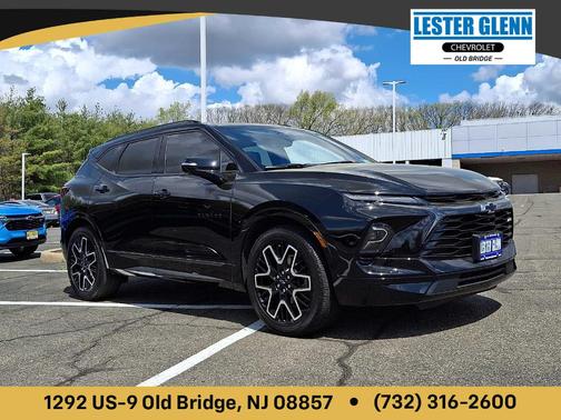 Black 2023 Chevrolet Blazer RS