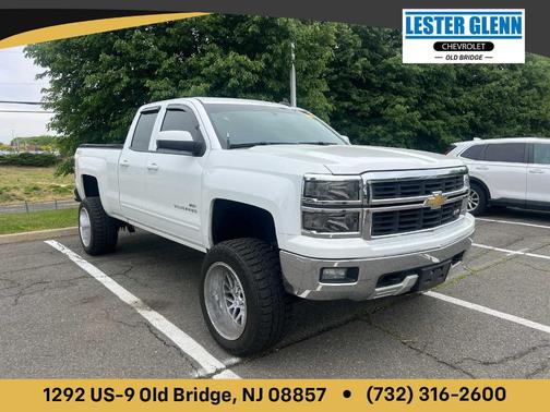 Summit White 2015 Chevrolet Silverado 1500 LT