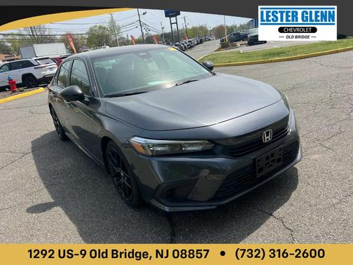 Meteorite Gray Metallic 2024 Honda Civic Sport