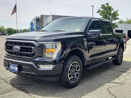 Agate Black Metallic 2021 Ford F-150 XLT