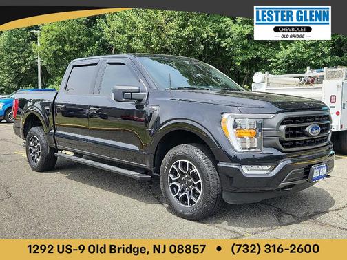 Agate Black Metallic 2021 Ford F-150 XLT