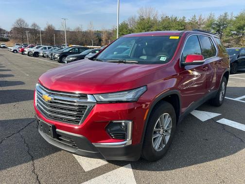 Radiant Red 2023 Chevrolet Traverse LT Leather