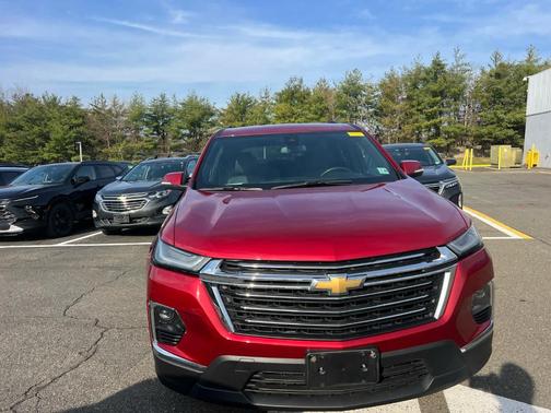 Radiant Red 2023 Chevrolet Traverse LT Leather