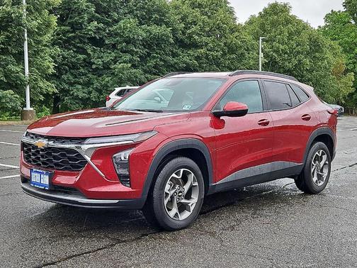 Crimson Metallic 2024 Chevrolet Trax LT