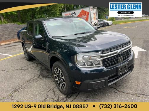 Alto Blue Metallic Tinted Clearcoat 2023 Ford Maverick Lariat