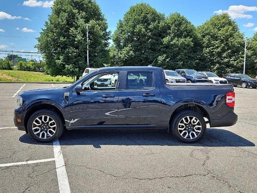 Alto Blue Metallic Tinted Clearcoat 2023 Ford Maverick Lariat