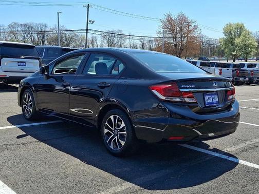 Crystal Black Pearl 2013 Honda Civic EX