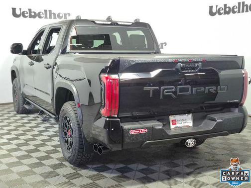Midnight Black Metallic 2026 Toyota Tundra Hybrid TRD Pro