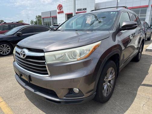 Predawn Gray Mica 2015 Toyota Highlander XLE