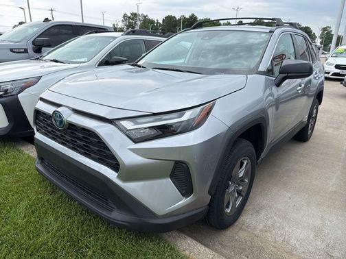 Silver Sky Metallic 2024 Toyota RAV4 Hybrid LE