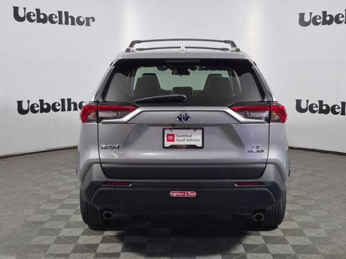 Silver Sky Metallic 2024 Toyota RAV4 Hybrid LE